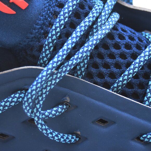 Adidas Harden Vol2 Mens Shoe Primeknit AH2216 Blue Night Cyan  Boost A4 Sz17 - Picture 15 of 16